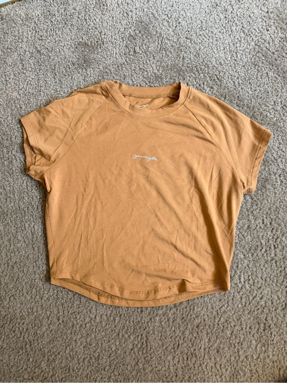 NWOT YoungLA women baby tee L